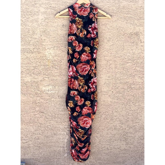 NWOT - SNDYS High Tide Floral Sheath Dress In Red Floral ~ Medium - Picture 5 of 6